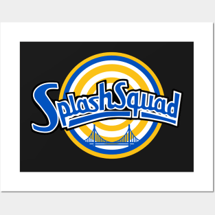 Splash Squad Black Posters and Art